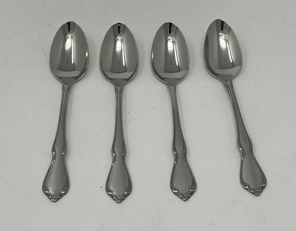 Oneida Satin Chateau Set of 4 Teaspoons 6