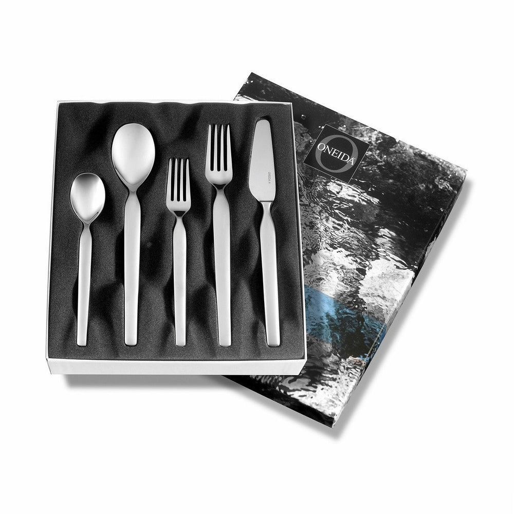 Oneida Naturally Norwegian Elv 60 Piece - Service for 12 | Extra 30% Off Code FF30 | Finest Flatware